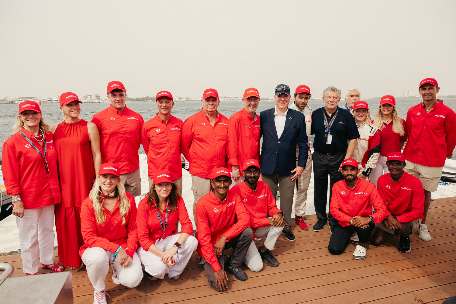 "Team Monaco shares the values and ambitions of my Foundation, which is committed to preserving the oceans. 
Beyond sporting performance, participating in the UIM E1 World Championship presented by PIF is a great opportunity to raise public awareness about ocean protection. As we approach the first race of the (2026 UIM E1 World Championship presented by PIF) season, I would like to offer my full support to the team led by Maxime Nocher and his co-pilot Oban Duncan, the youngest in the E1 Series.
<br><br>
True to its visionary spirit, Monaco supports innovation and initiatives promoting cleaner technology for the oceans. I look forward to watching Team Monaco's first race in Jeddah, which promises to be an exciting and adrenaline-filled event."